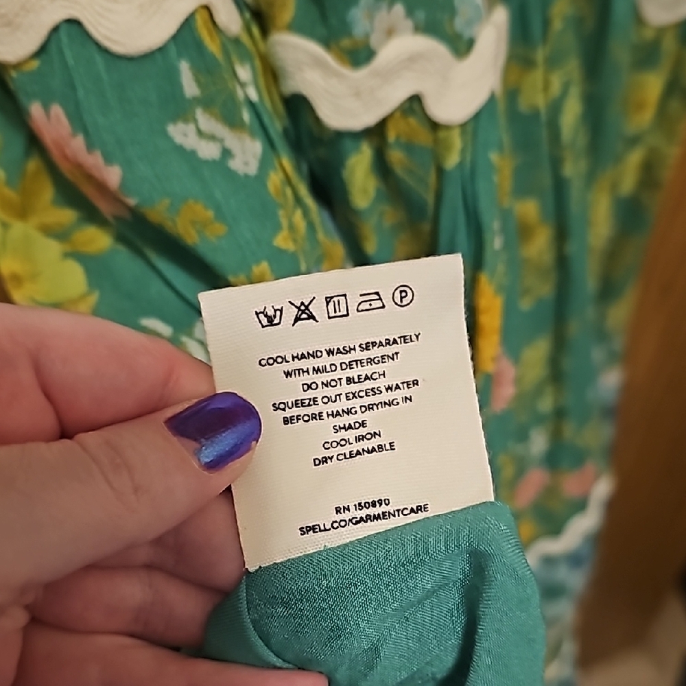 Spell Flora Strappy Maxi Dress - Picture 12 of 14